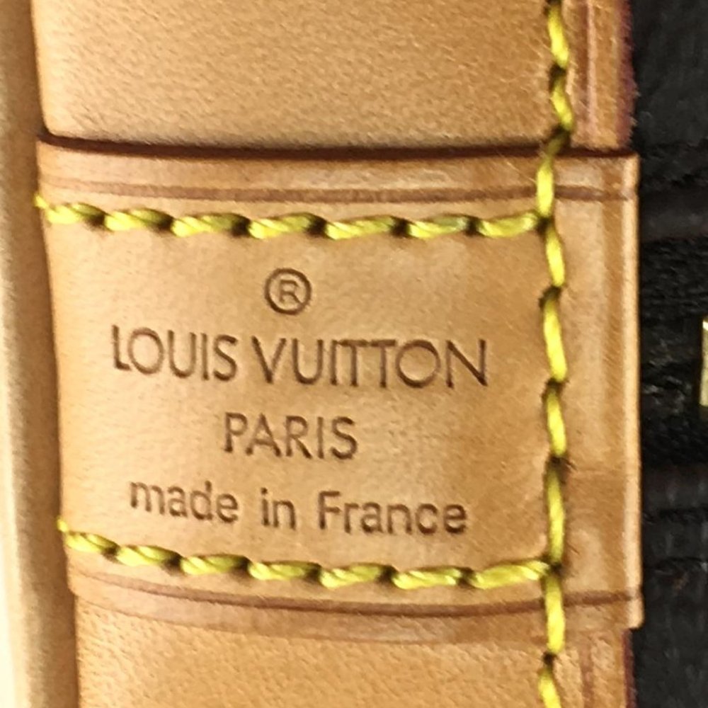 Louis Vuitton Alma Monogram Canvas Handbag Satchel - Picture 6 of 12